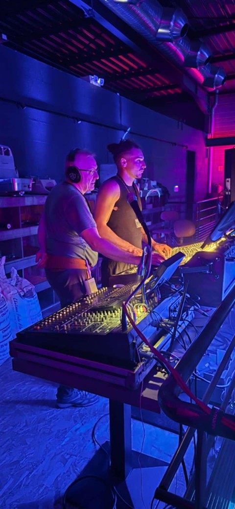 Régie lumière GrandPA Lighting en concert