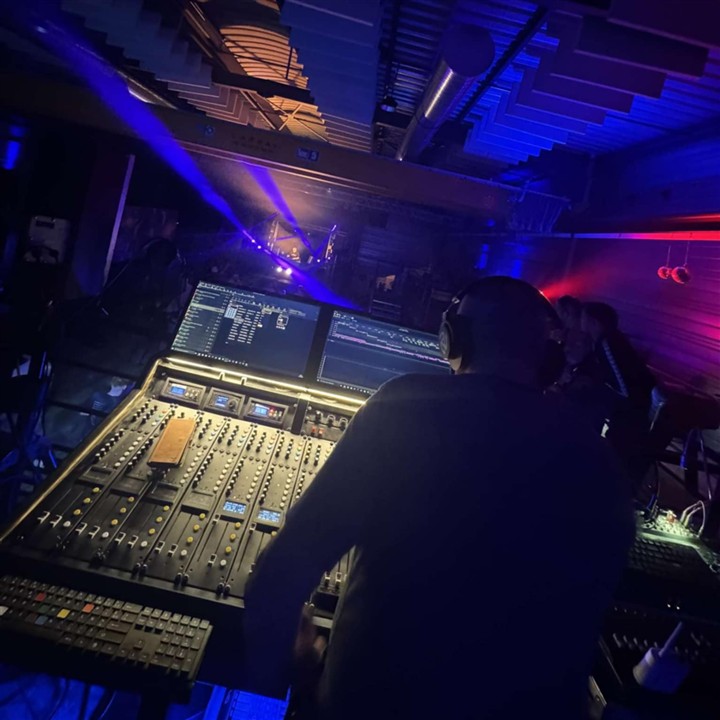 Console GrandPA Lighting en régie pendant l'EMH Festival 2025